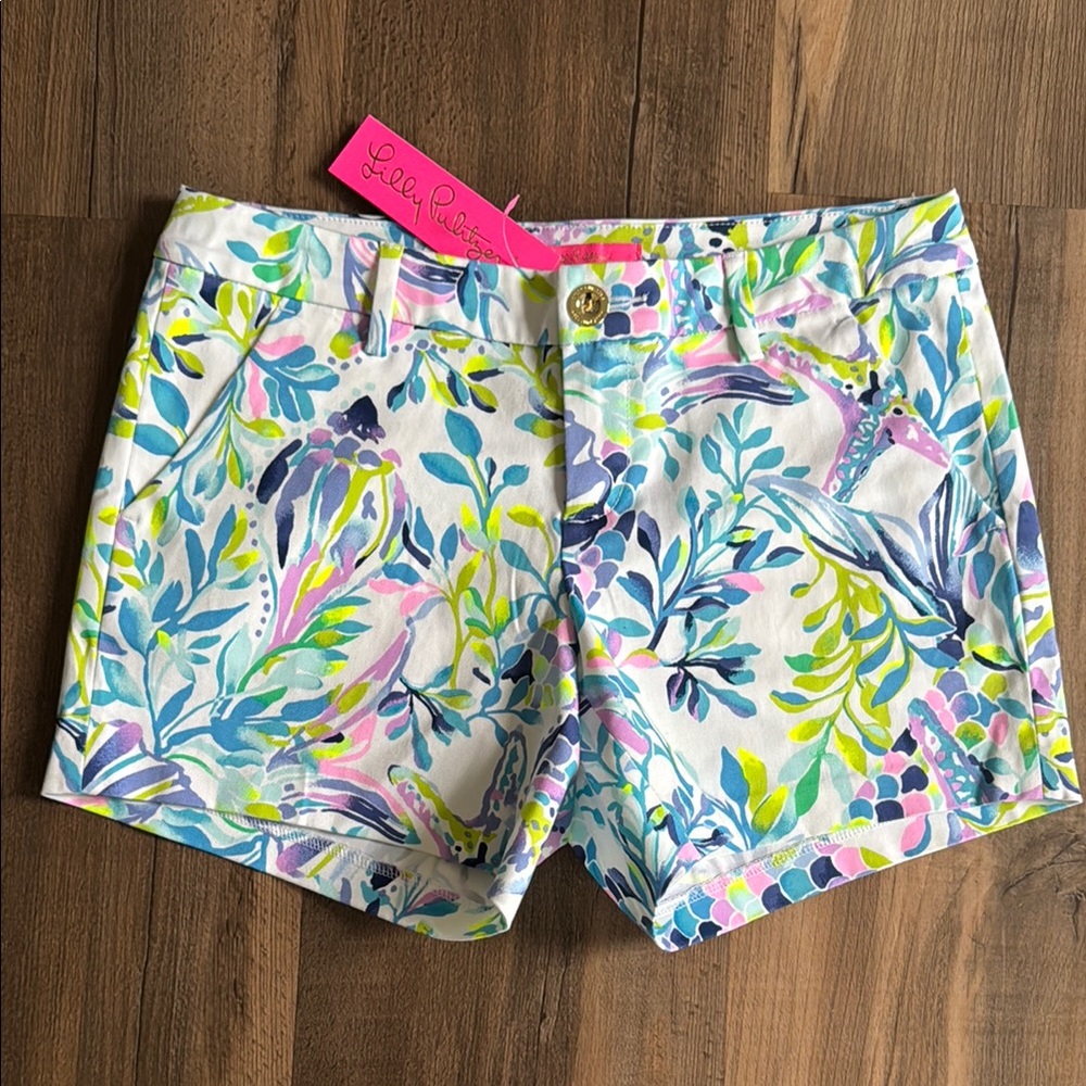 Lilly Pulitzer Shell Beach Callahan Strech short